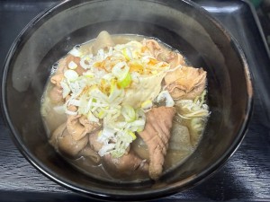 ハーフもつ煮込ら～めん